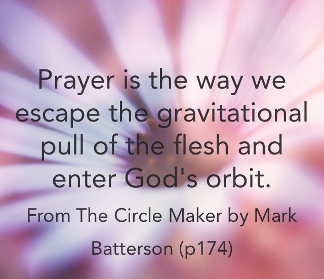 Prayer quote from the cicle maker