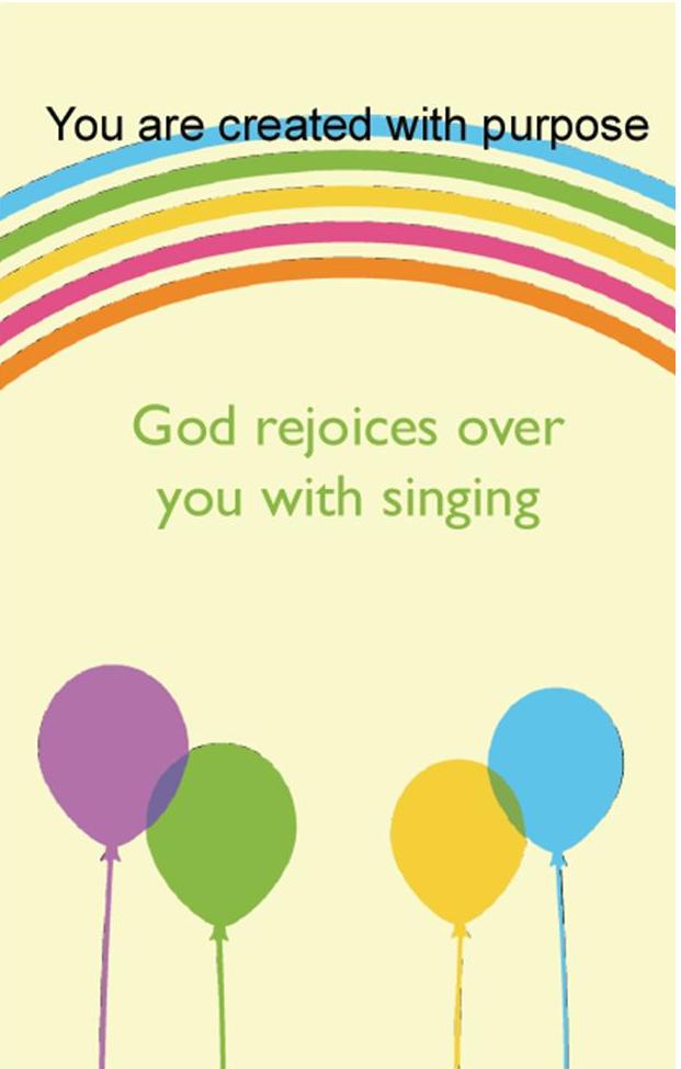 happy birthday god rejoices over you