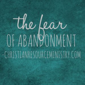 fear of abandonment